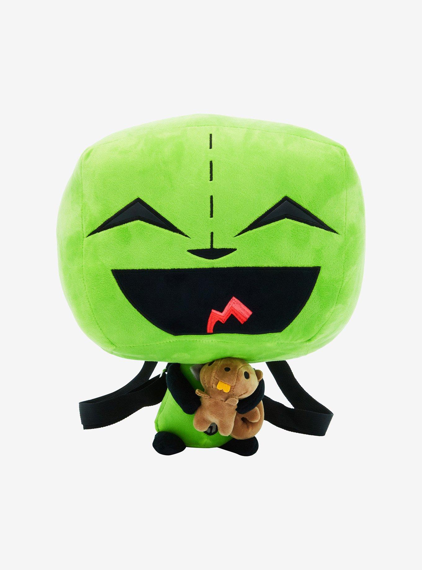 Invader Zim GIR With Squirrel Plush Backpack, , hi-res