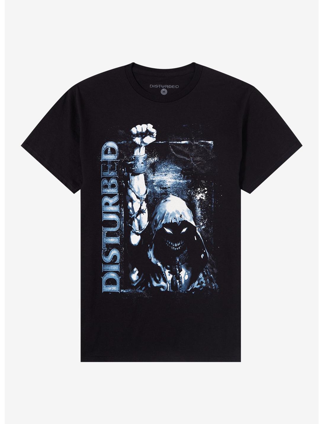 Disturbed Raised Fist T-Shirt, BLACK, hi-res
