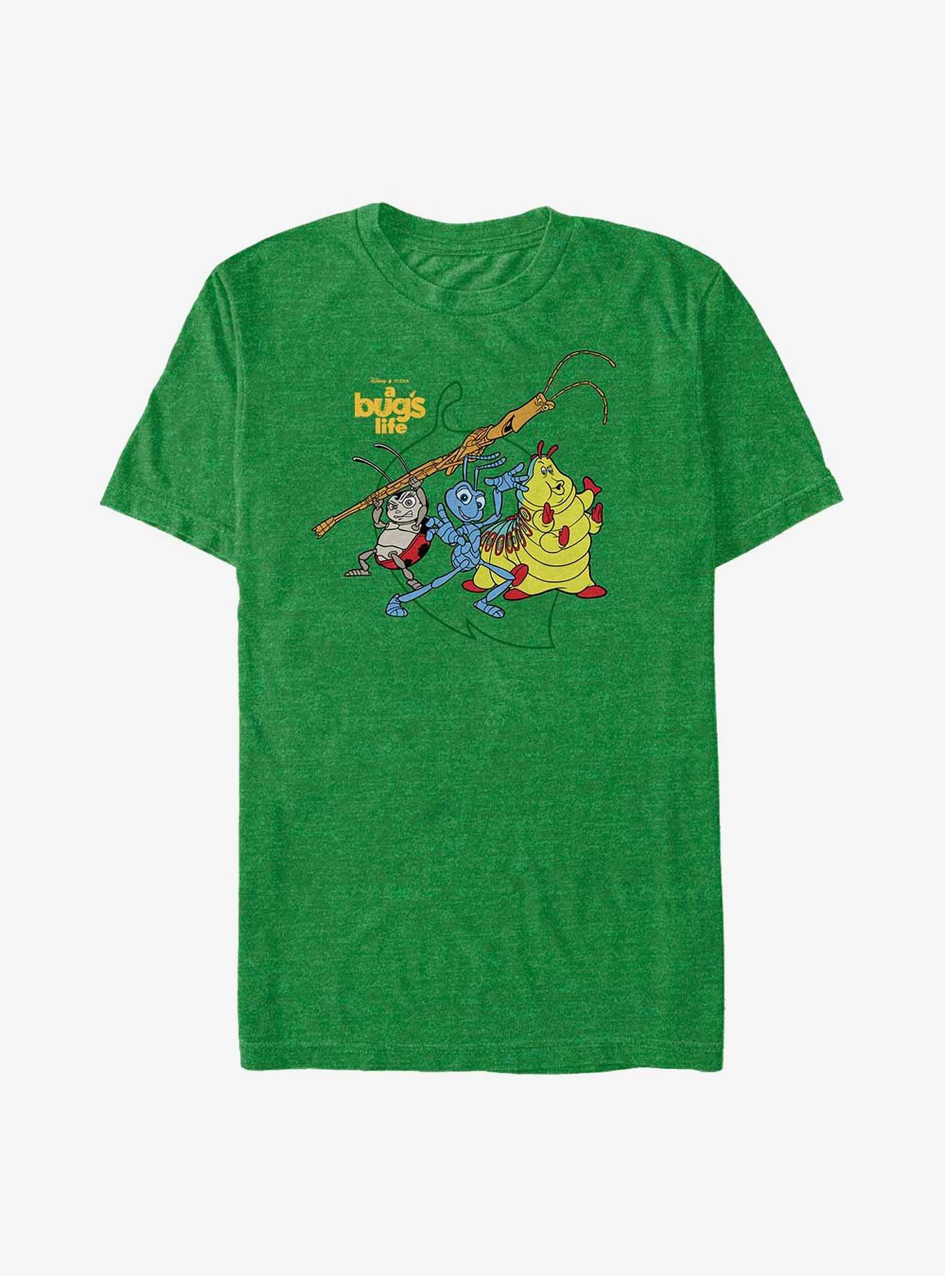 Disney Pixar A Bug's Life Big Leaf Francis Flik and Heimlich T-Shirt, , hi-res