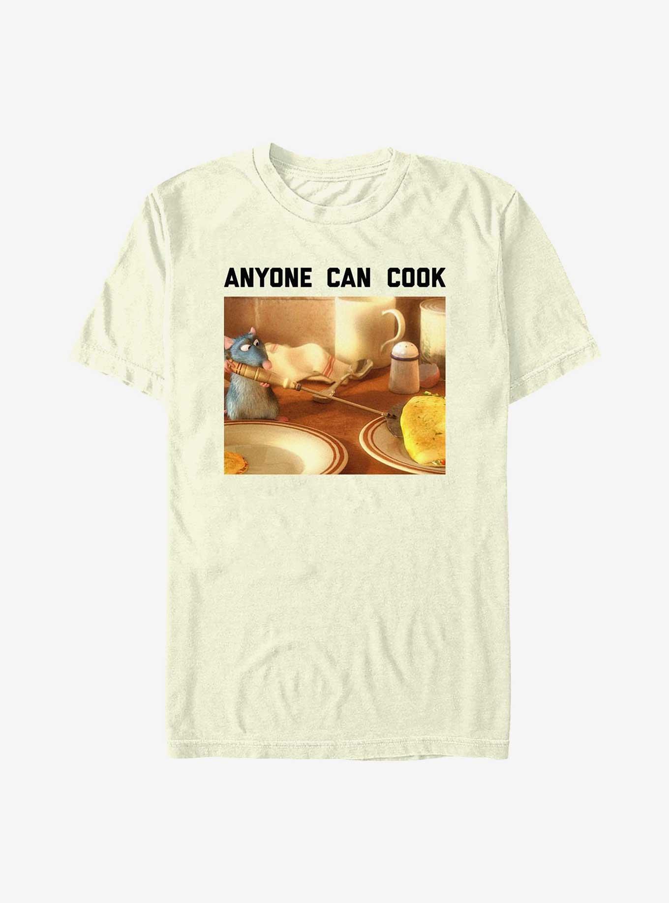Disney Pixar Ratatouille Anyone Can Cook T-Shirt, NATURAL, hi-res