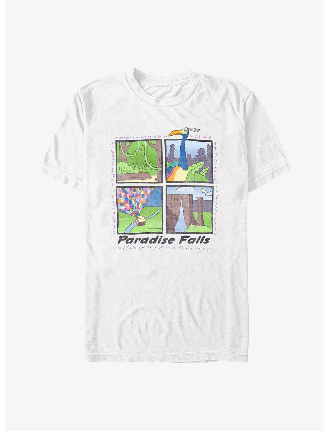 Disney Pixar Up Paradise Falls Summer Camp T-Shirt, WHITE, hi-res