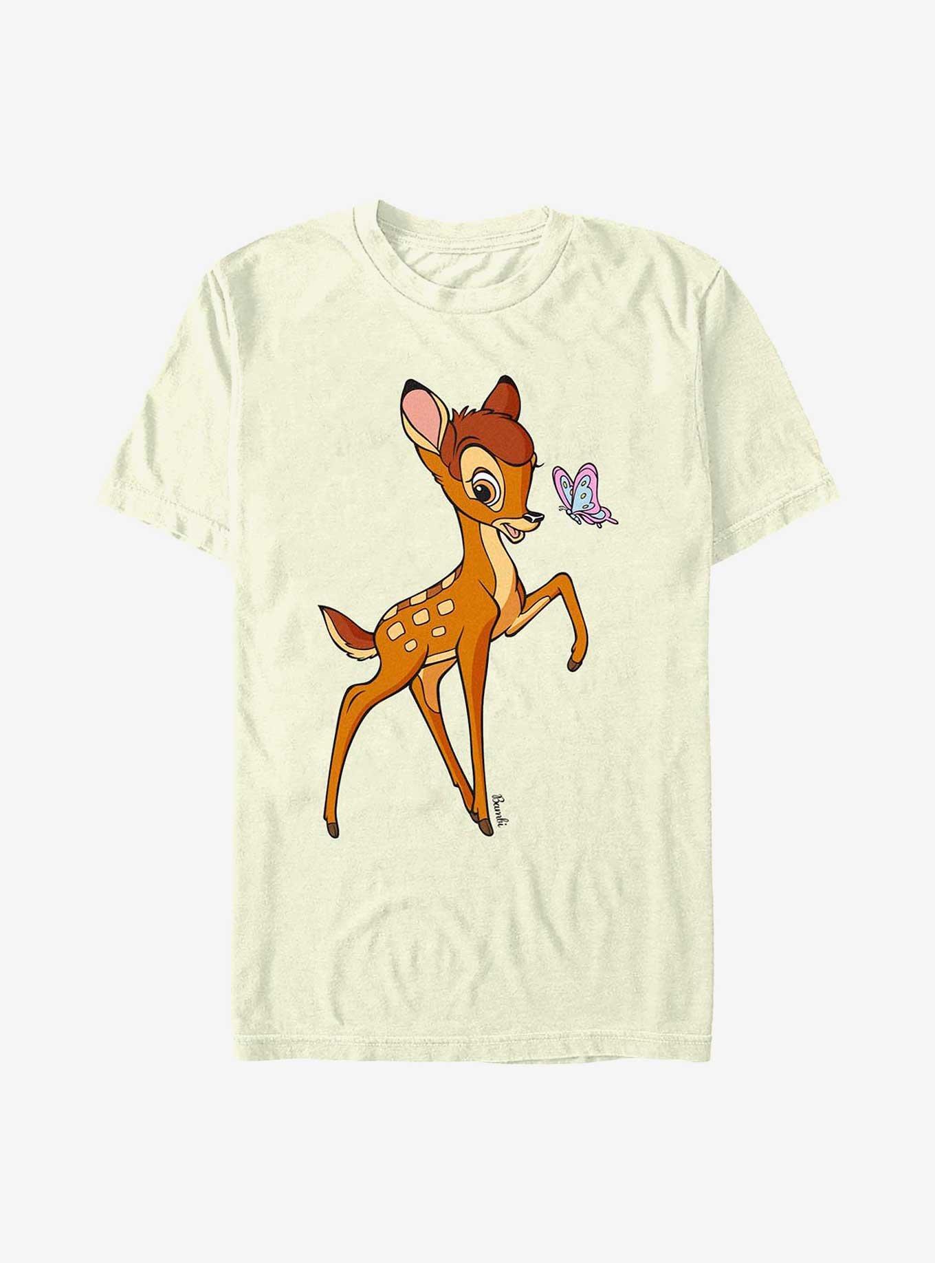 Disney Bambi Deer Pose T-Shirt, NATURAL, hi-res