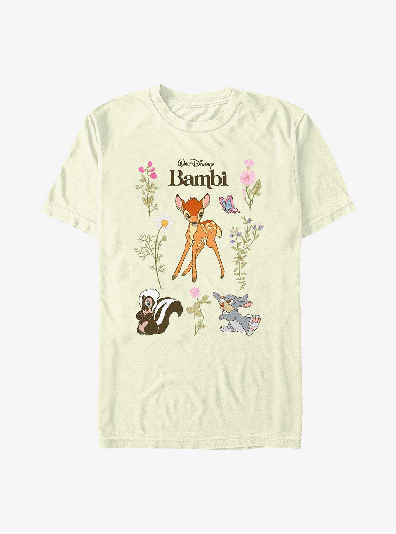 Disney Bambi Friends & Flowers T-Shirt, , hi-res