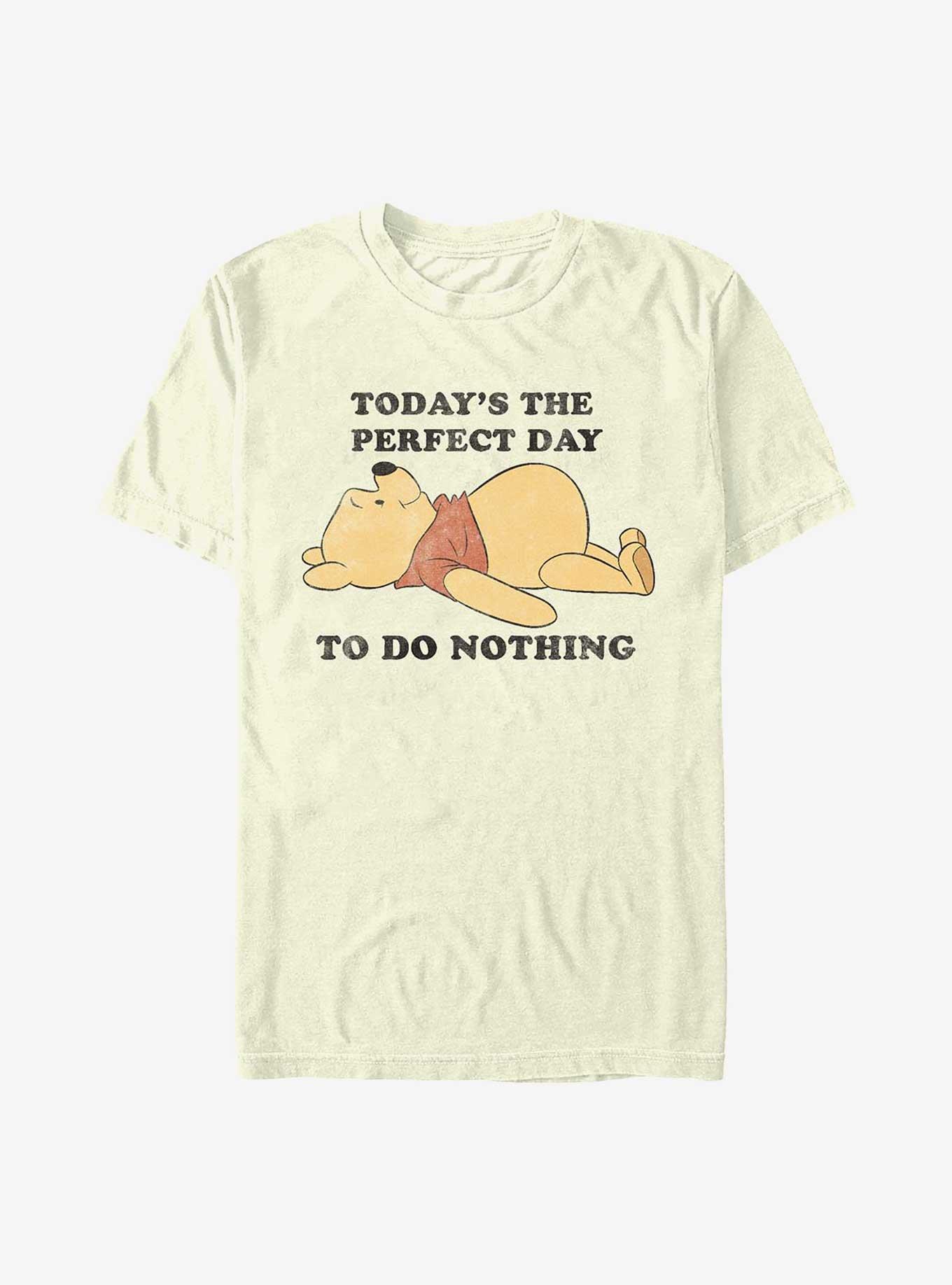 Disney Winnie The Pooh Do Nothing All Day T-Shirt, NATURAL, hi-res