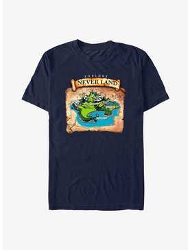 Disney Peter Pan Explore Never Land Map T-Shirt, , hi-res
