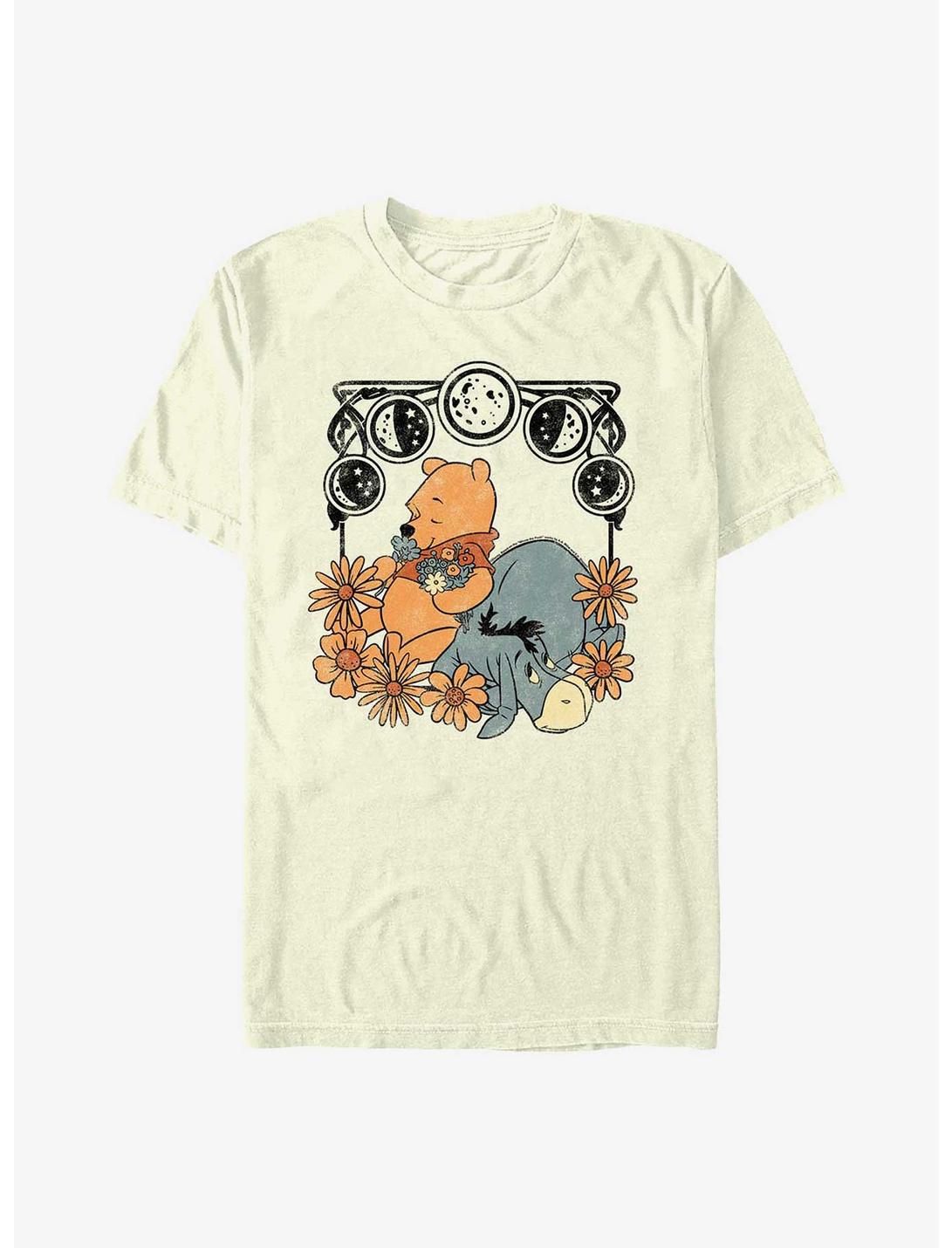 Disney Winnie The Pooh Winnie and Eeyore Moon Phase T-Shirt, NATURAL, hi-res