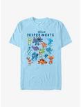 Disney Lilo & Stitch Experiments T-Shirt, LT BLUE, hi-res