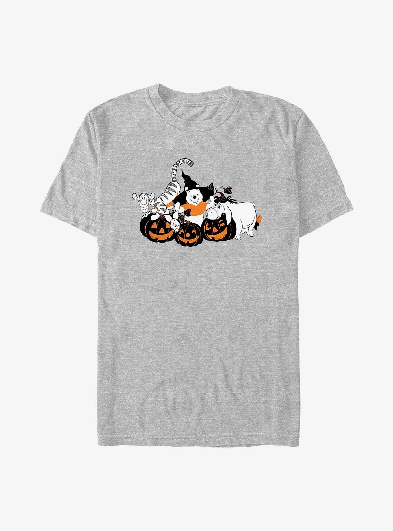 Disney Winnie The Pooh Halloween Group T-Shirt, ATH HTR, hi-res