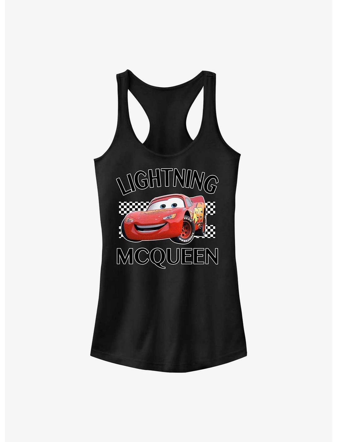 Disney Pixar Cars Lightning McQueen Girls Tank, BLACK, hi-res