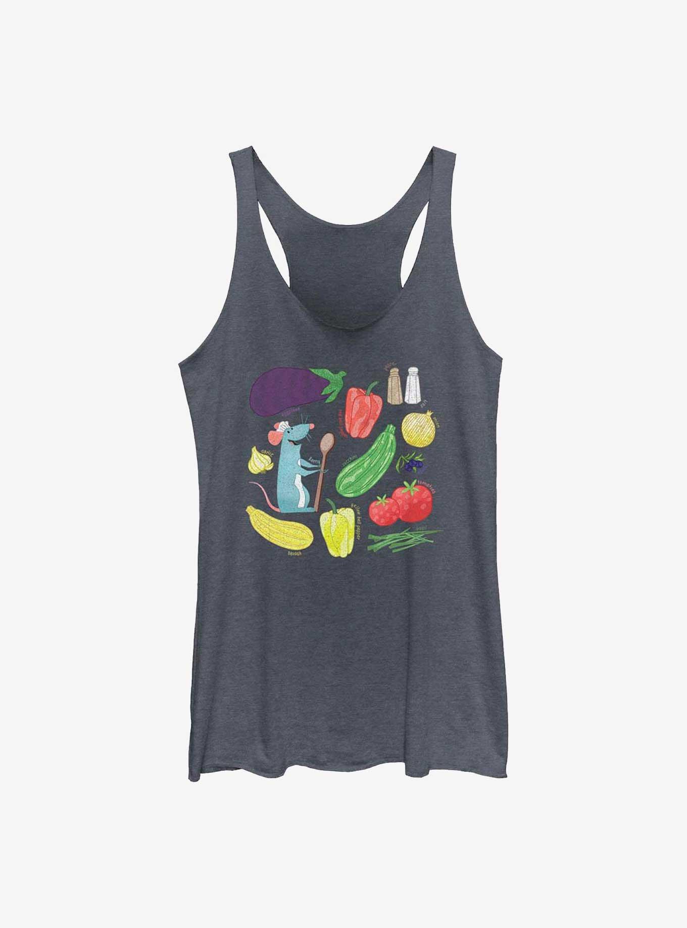 Disney Pixar Ratatouille Remy With Ingredients Girls Tank