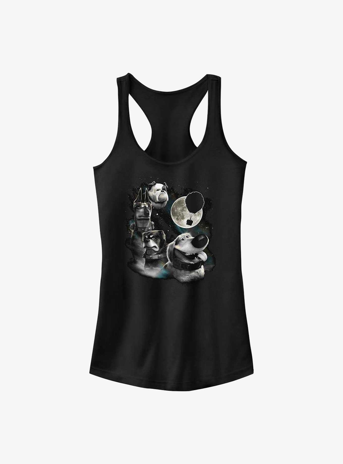 Disney Pixar Up Dug Moon Girls Tank, BLACK, hi-res