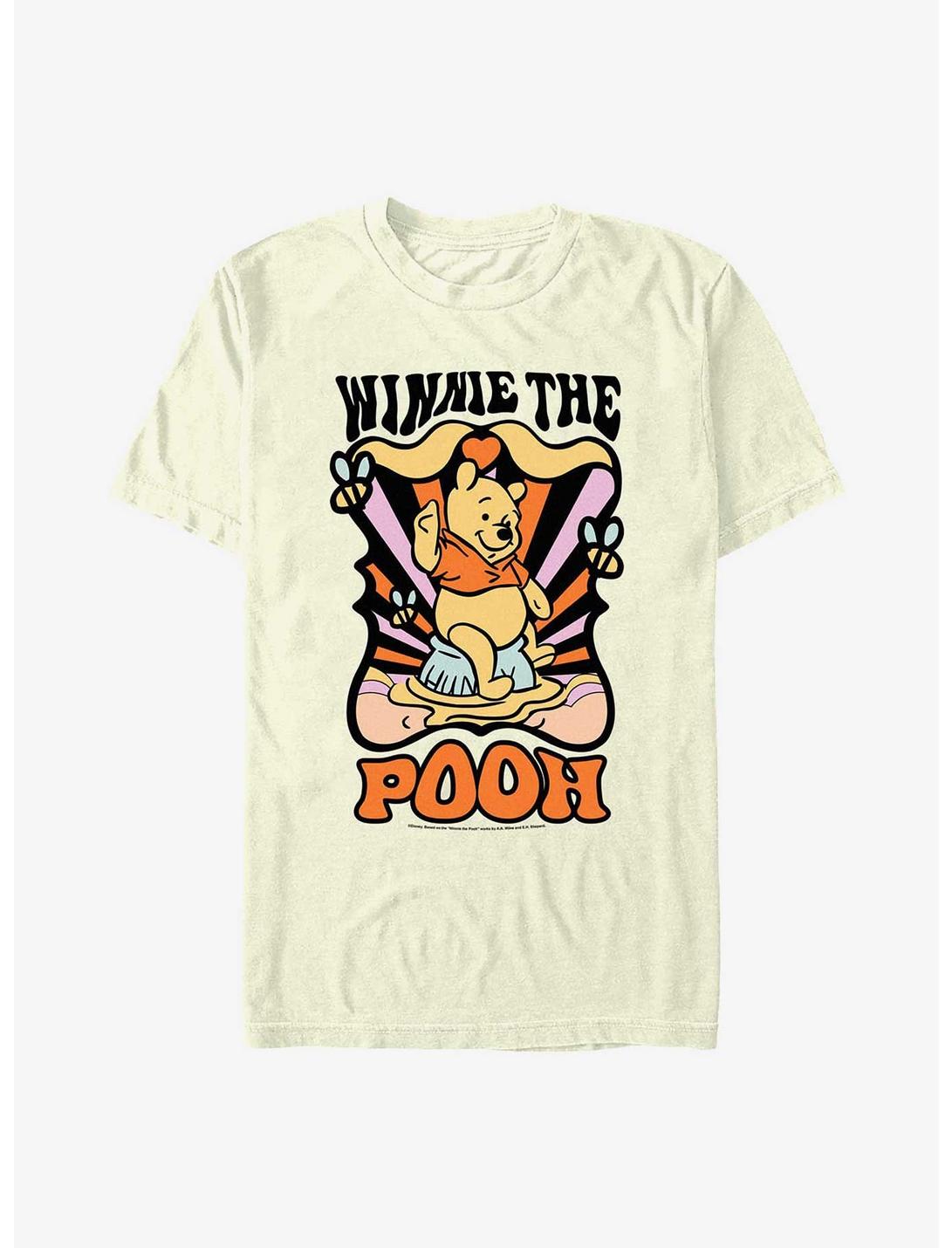 Disney Winnie The Pooh Groovy Bear T-Shirt, NATURAL, hi-res