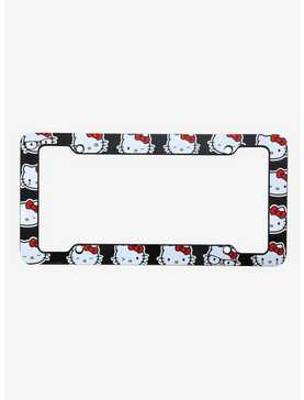 Hello Kitty Faces License Plate Frame, , hi-res