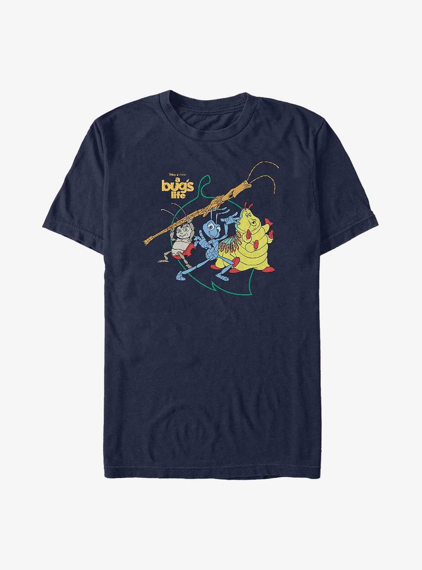 Disney Pixar A Bug's Life Big Leaf Francis Flik and Heimlich T-Shirt, , hi-res