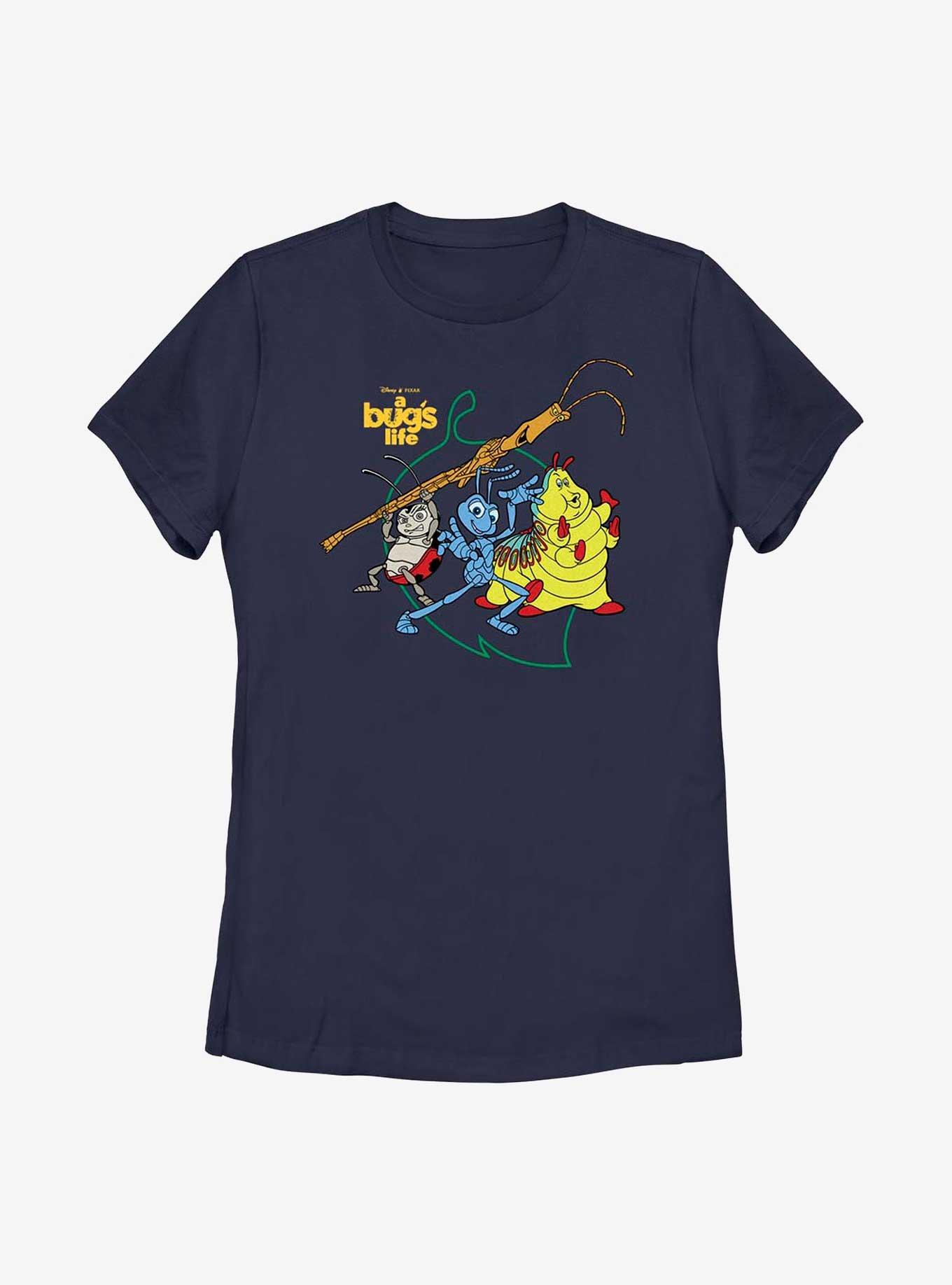 Disney Pixar A Bug's Life Big Leaf Francis Flik and Heimlich Womens T-Shirt, , hi-res
