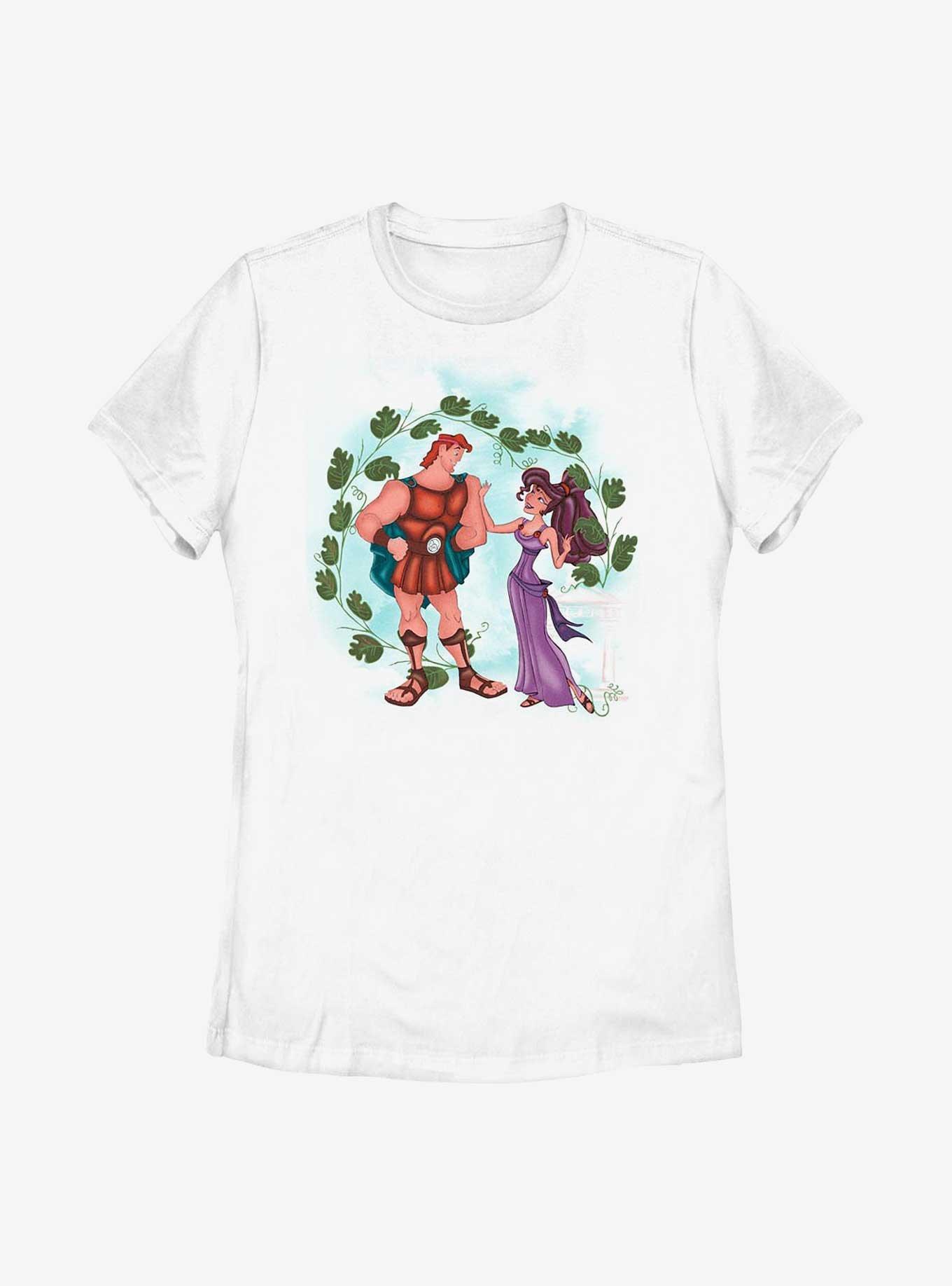 Disney Hercules Herc And Meg Womens T-Shirt, WHITE, hi-res