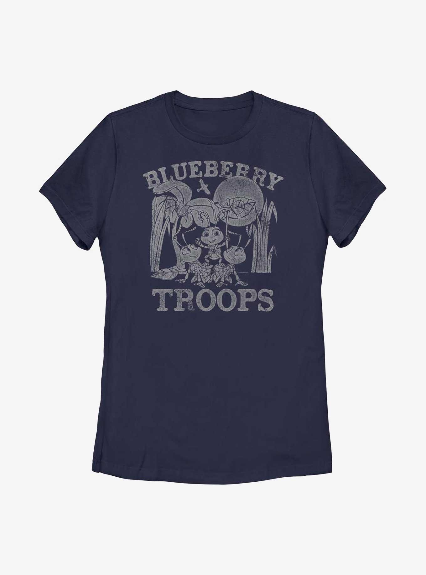 Disney Pixar A Bug's Life Blueberry Troops Womens T-Shirt, , hi-res