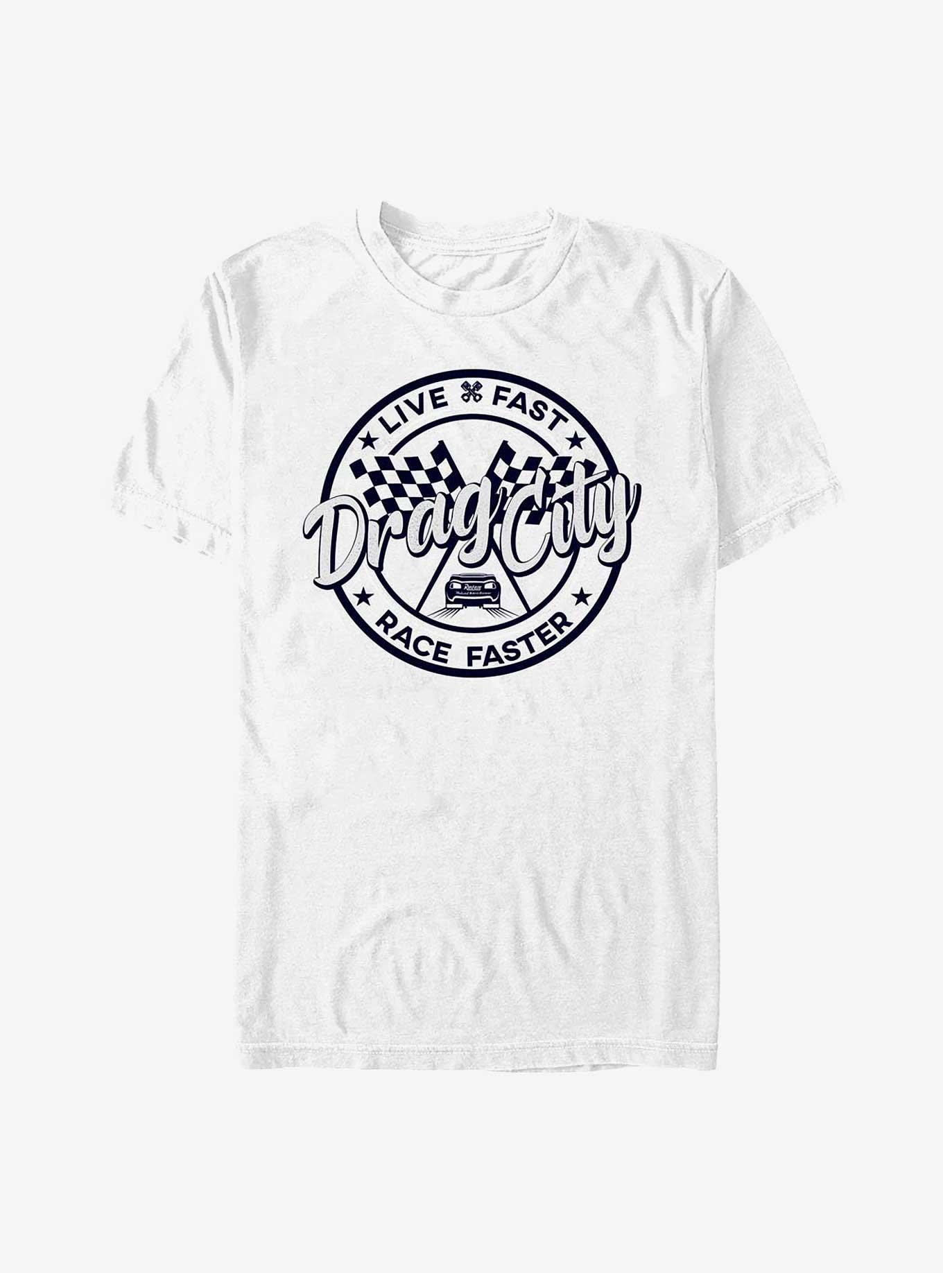 Disney Pixar Cars Drag City Badge T-Shirt, , hi-res