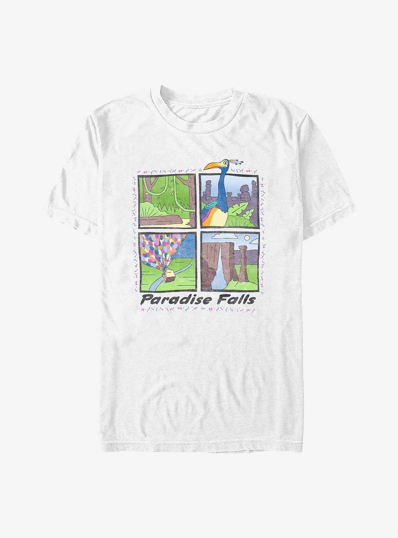 Disney Pixar Up Paradise Falls Summer Camp T-Shirt, WHITE, hi-res