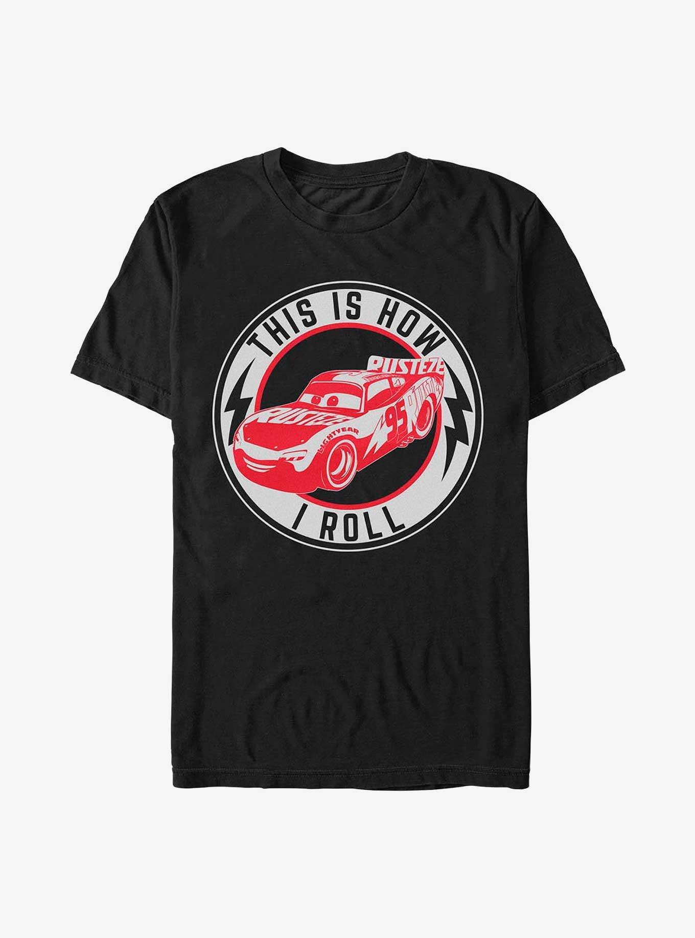 Disney Pixar Cars Lightning McQueen This Is How I Roll T-Shirt, , hi-res