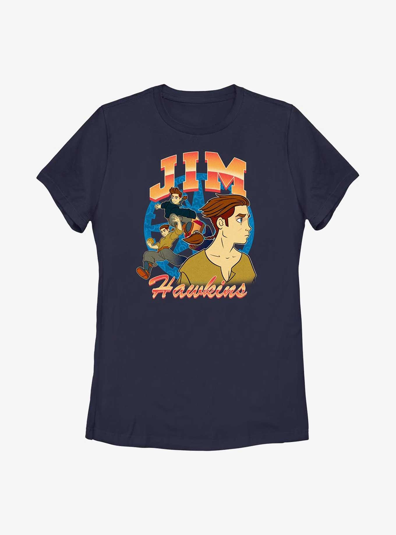 Disney Treasure Planet Jim Hawkins Womens T-Shirt, NAVY, hi-res