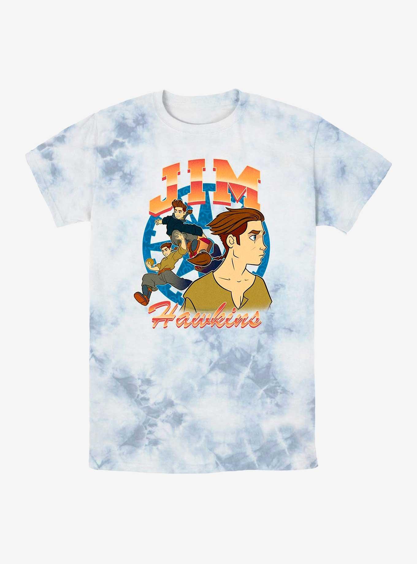 Disney Treasure Planet Jim Hawkins Tie-Dye T-Shirt, WHITEBLUE, hi-res