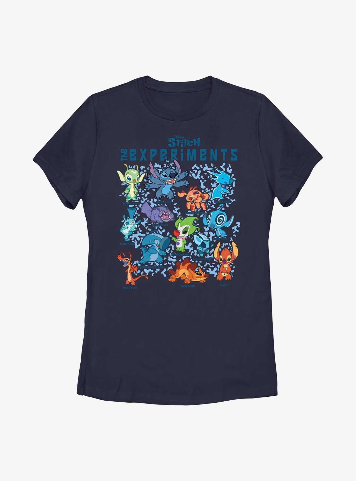 Disney Lilo & Stitch Experiments Womens T-Shirt