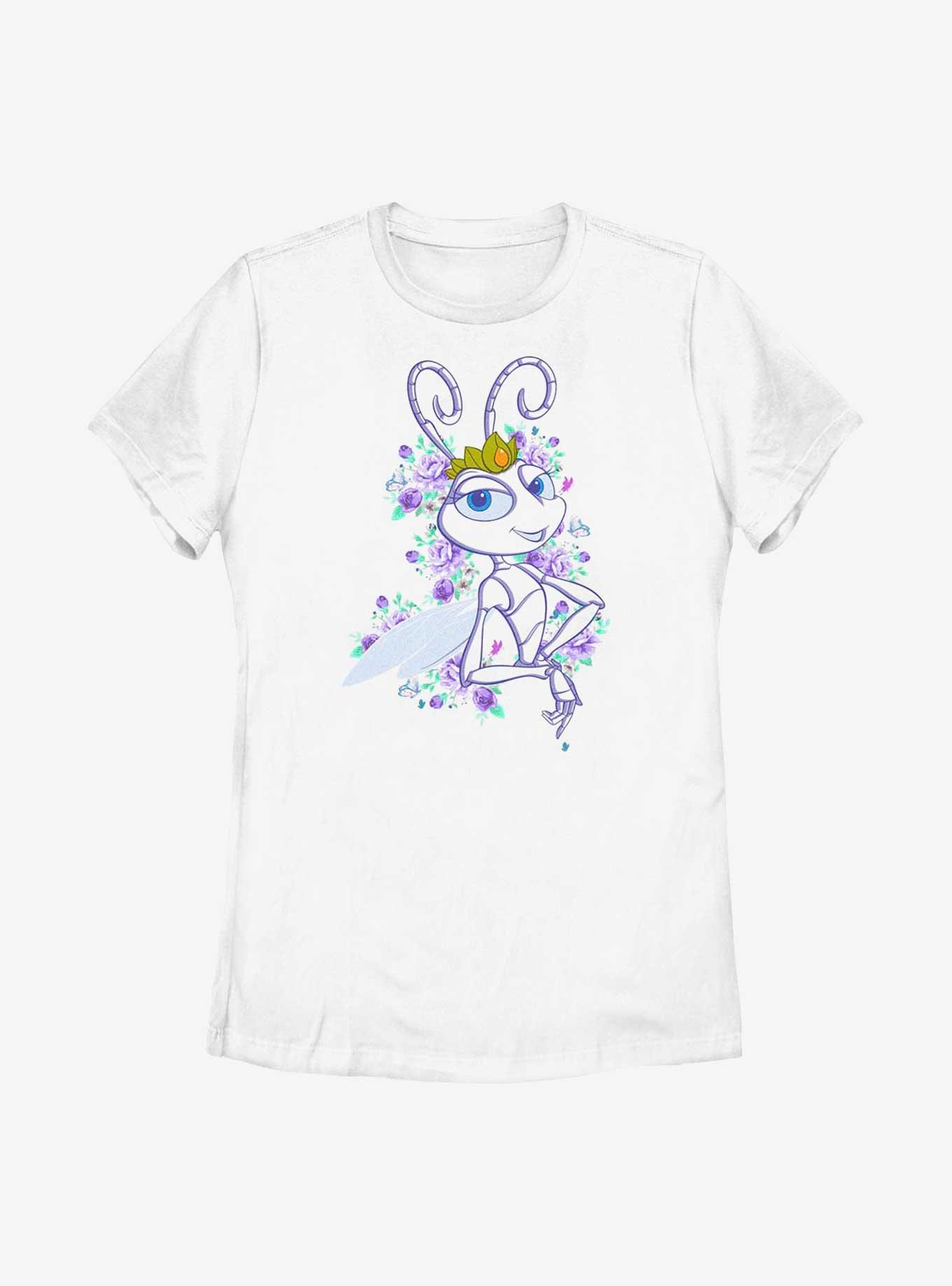 Disney Pixar A Bug's Life Queen Ant Atta Womens T-Shirt, WHITE, hi-res