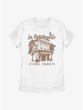Disney Pixar Ratatouille Cafe Paris France Womens T-Shirt, WHITE, hi-res