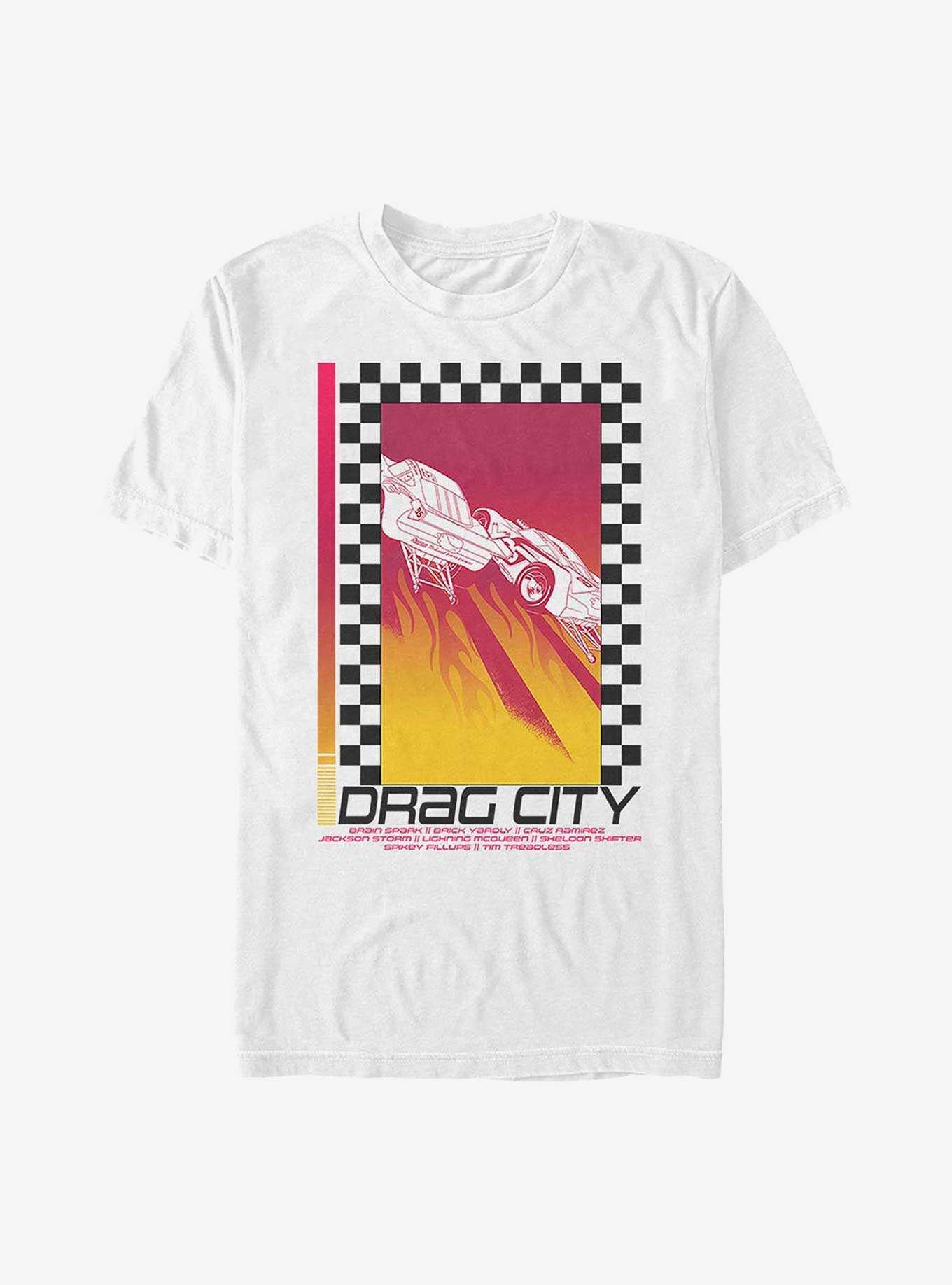 Disney Pixar Cars Drag City Race Poster T-Shirt, , hi-res