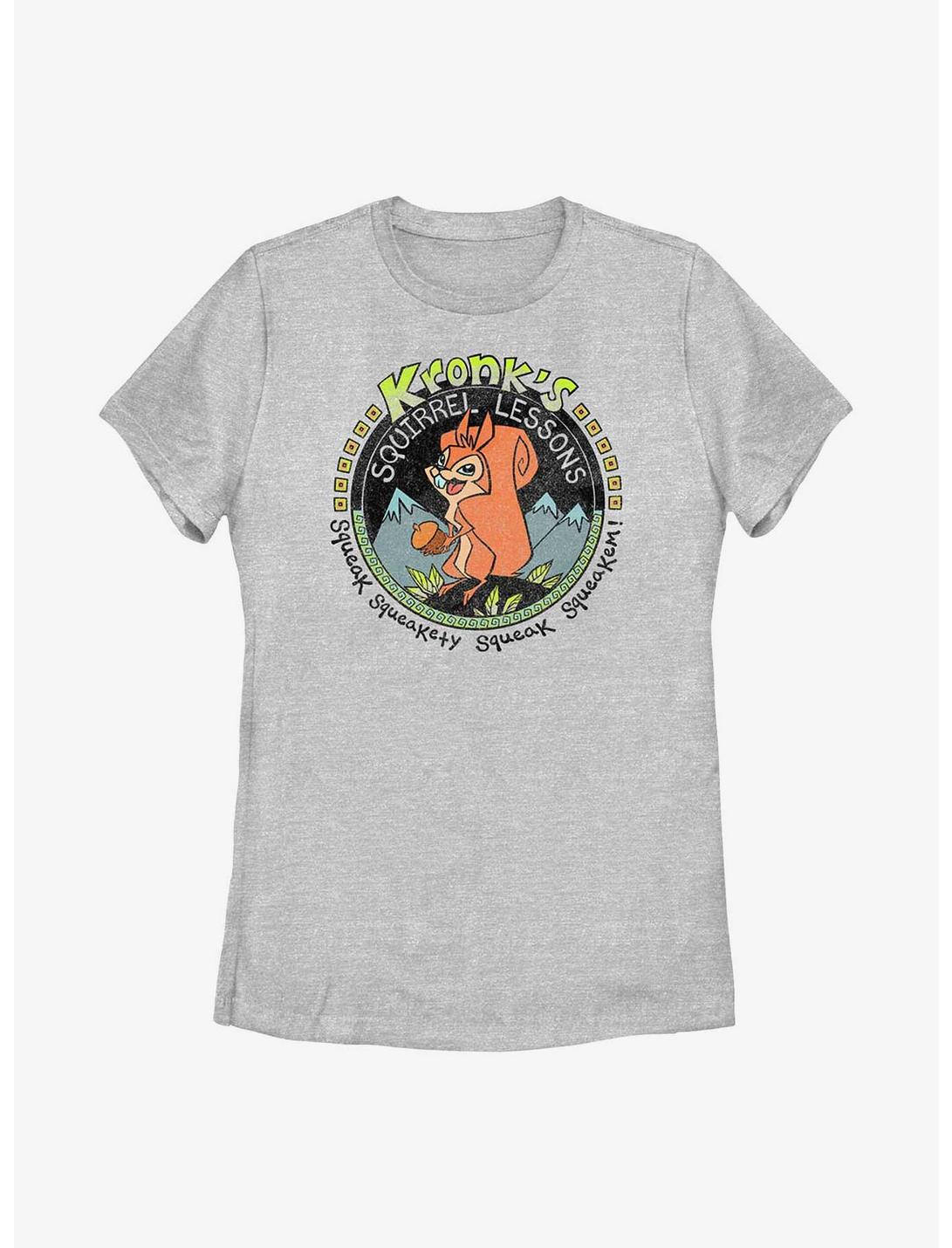 Disney The Emperor's New Groove Kronk's Squirrel Lessons Womens T-Shirt, ATH HTR, hi-res