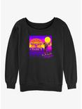 Disney The Emperor's New Groove Kuzco Kingdom Womens Slouchy Sweatshirt, BLACK, hi-res