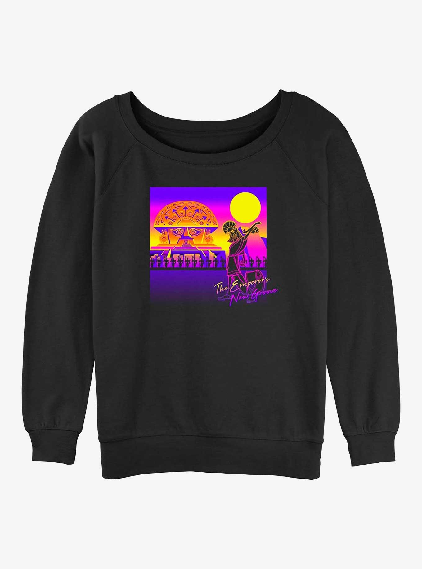 Disney The Emperor's New Groove Kuzco Kingdom Womens Slouchy Sweatshirt, , hi-res