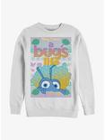 Disney Pixar A Bug's Life Flik Sweater Style Sweatshirt, WHITE, hi-res