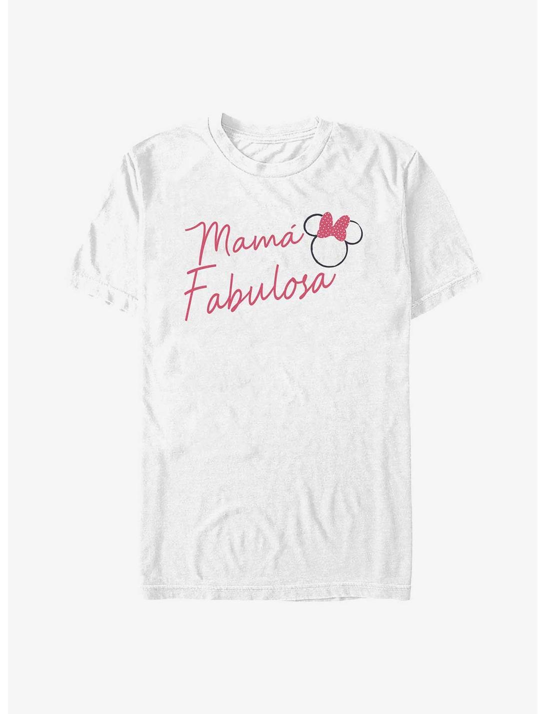 Disney Minnie Mouse Fab Mom In SpanishT-Shirt, WHITE, hi-res