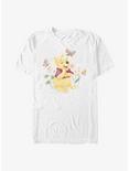 Disney Winnie The Pooh Winnie In The Garden T-Shirt, WHITE, hi-res
