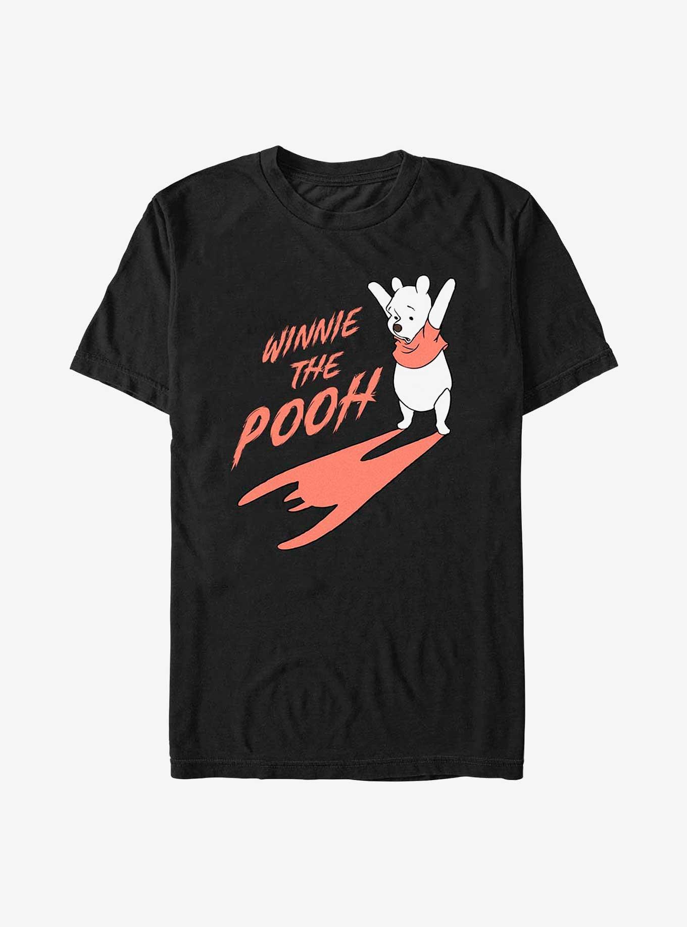 Disney Winnie The Pooh Scary Shadow T-Shirt, BLACK, hi-res