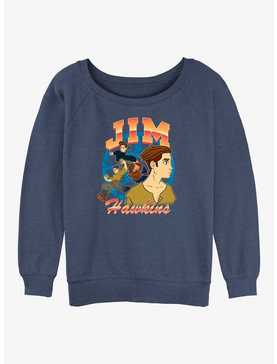 Disney Treasure Planet Jim Hawkins Womens Slouchy Sweatshirt, , hi-res