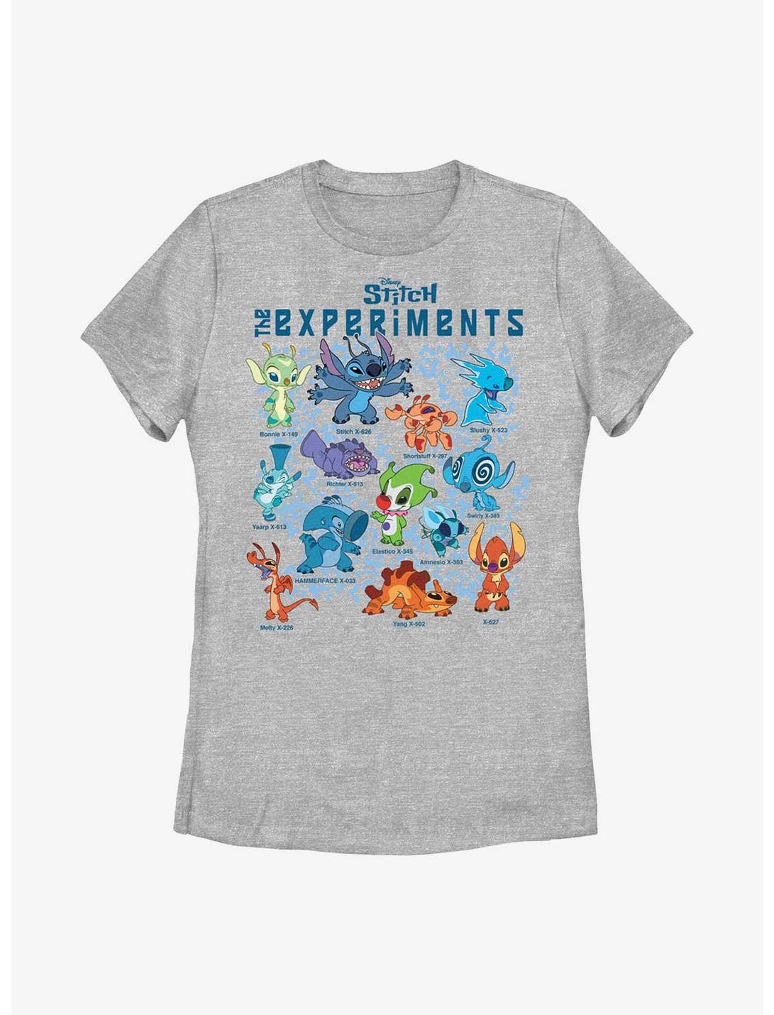 Disney Lilo & Stitch Experiments Womens T-Shirt, ATH HTR, hi-res