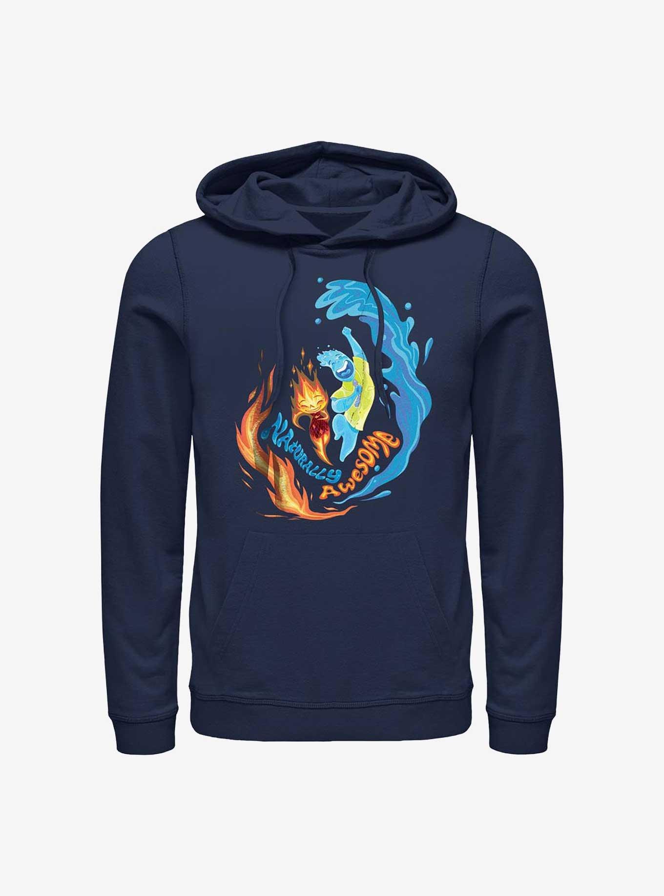 Disney Pixar Elemental Naturally Awesome Hoodie, NAVY, hi-res