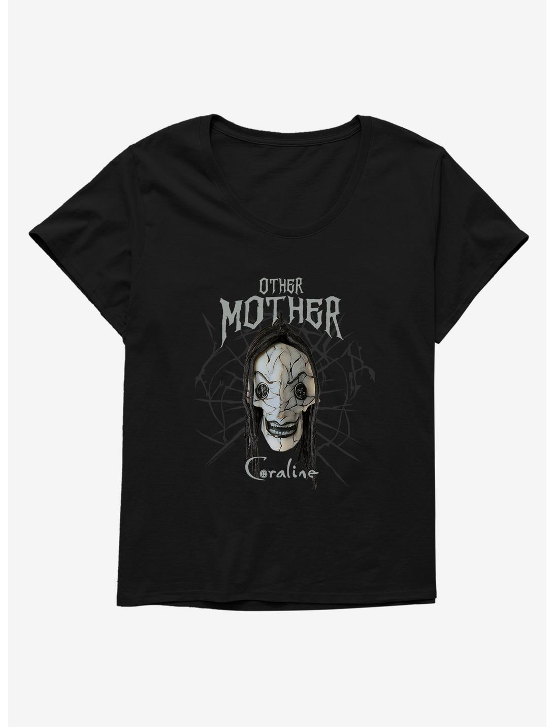 Coraline Other Mother Womens T-Shirt Plus Size, BLACK, hi-res