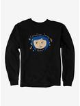 Coraline Coraline Jones Sweatshirt, BLACK, hi-res
