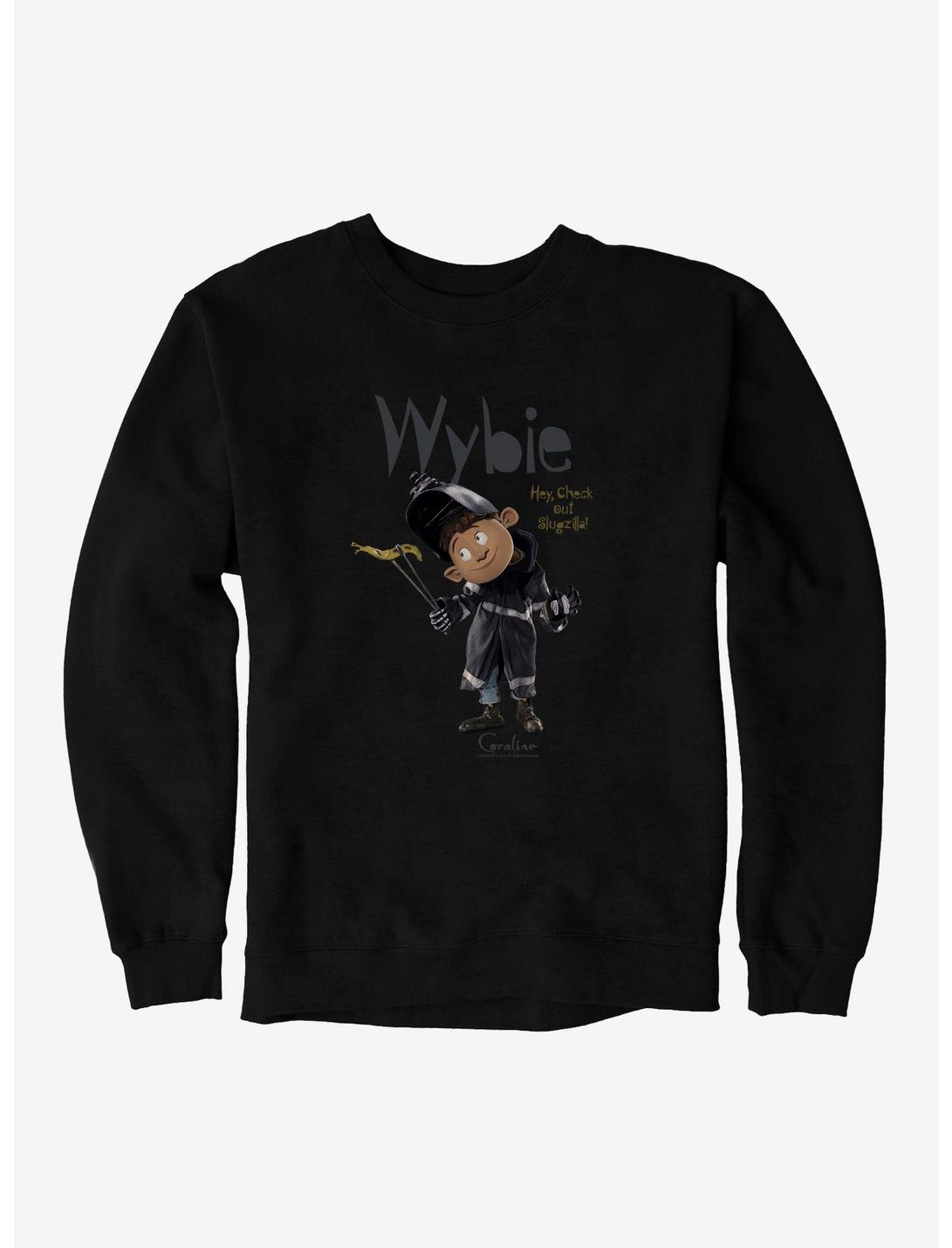 Coraline Wybie Sweatshirt, BLACK, hi-res