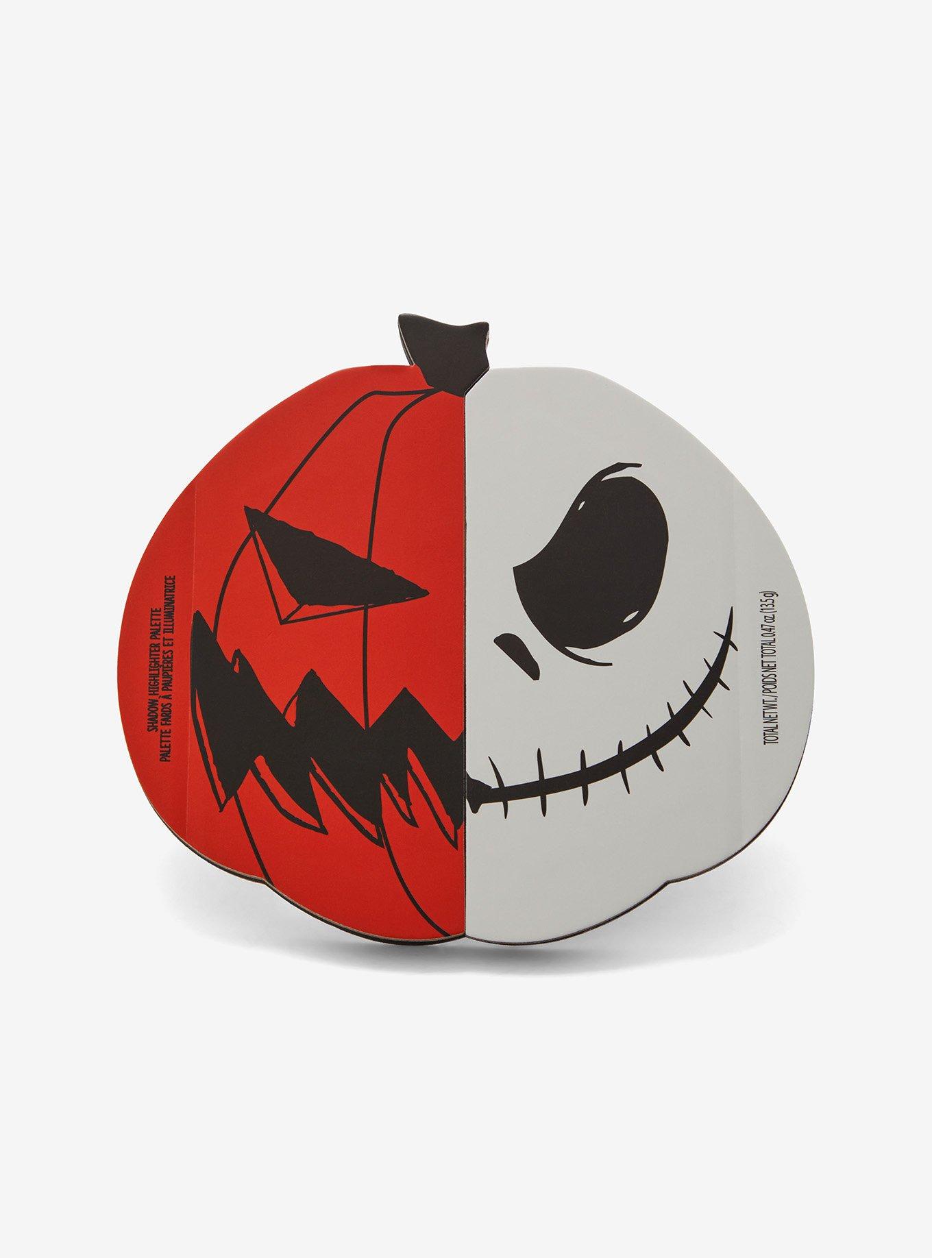 The Nightmare Before Christmas Jack & Pumpkin Split Eyeshadow & Highlighter Palette, , hi-res