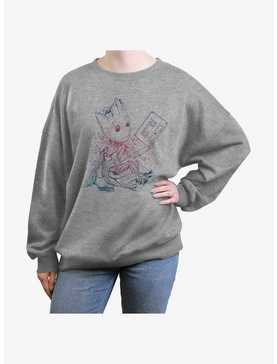 Marvel Guardians of the Galaxy Grootient Girls Oversized Sweatshirt, , hi-res