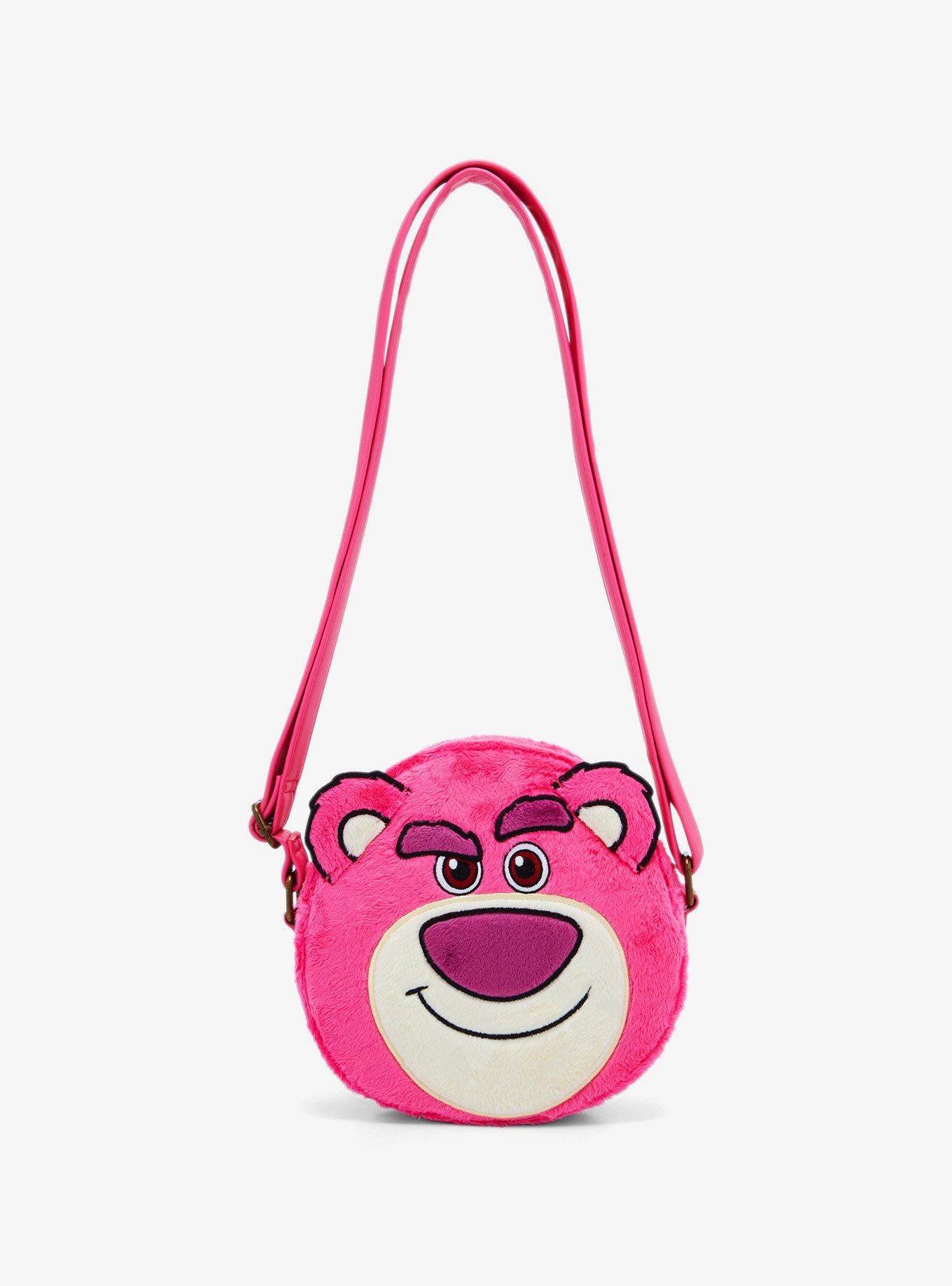 Loungefly Disney Pixar Toy Story 3 Lotso Fuzzy Crossbody Bag, , hi-res