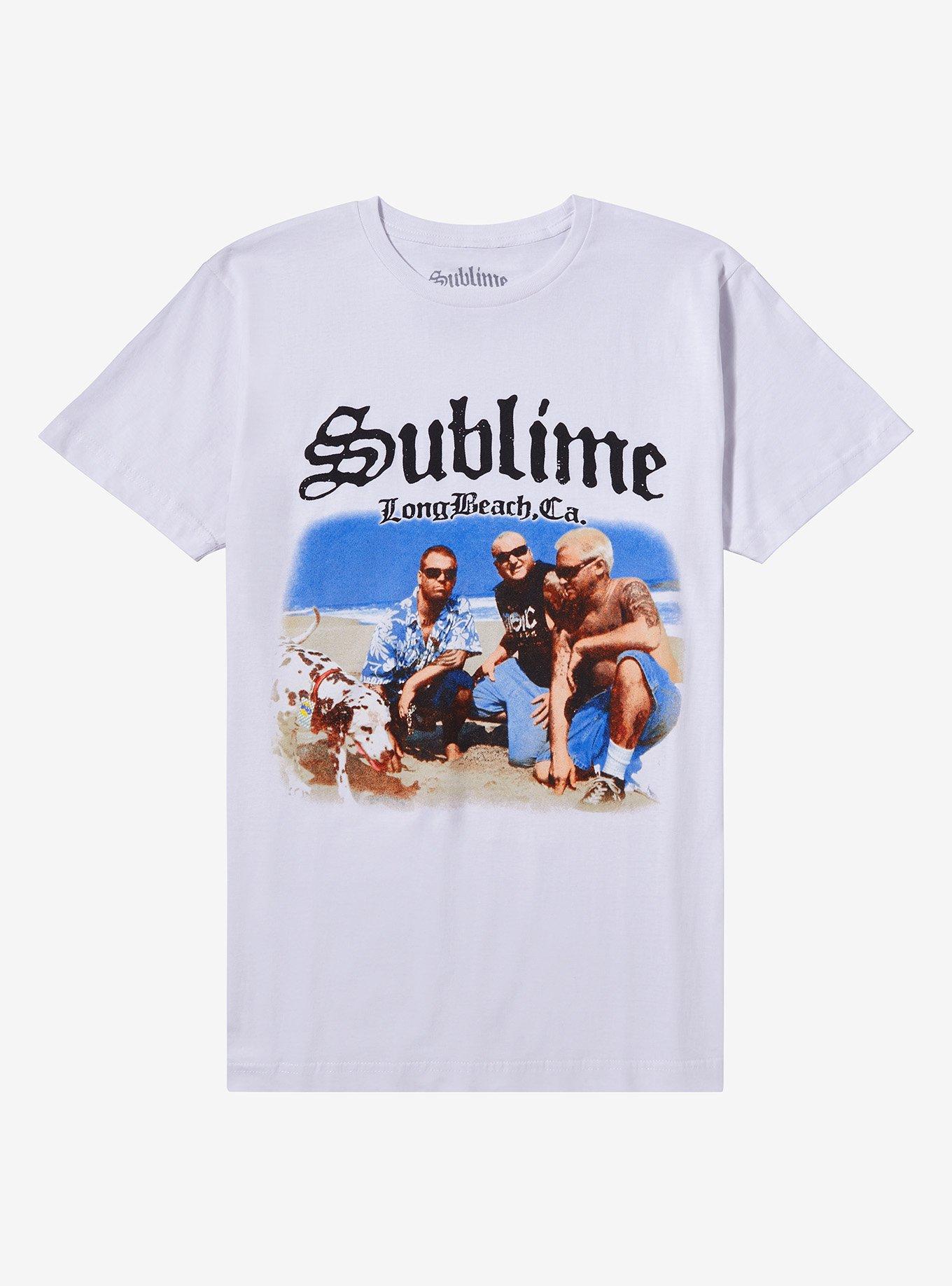 Sublime Group Beach T-Shirt, BRIGHT WHITE, hi-res