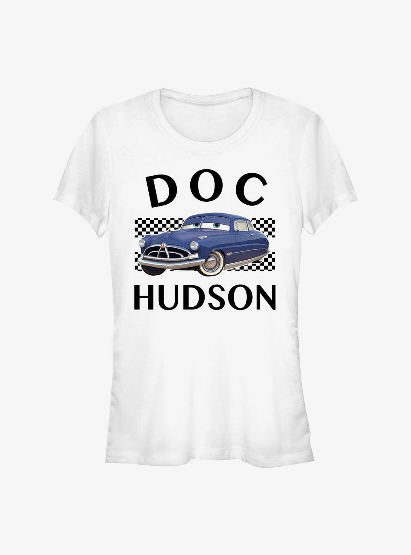 Disney Pixar Cars Doc Hudson Girls T-Shirt, WHITE, hi-res
