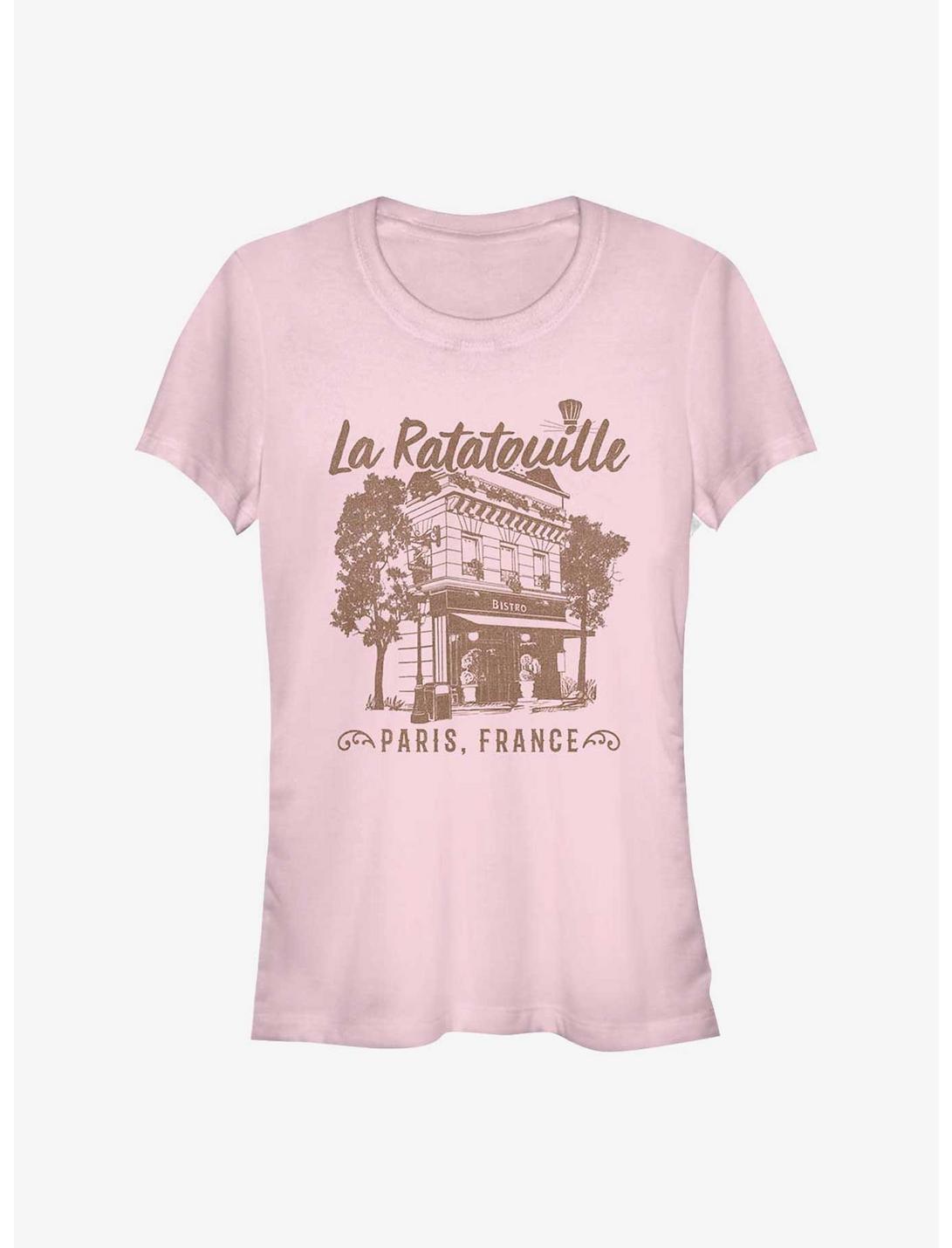 Disney Pixar Ratatouille Cafe Paris France Girls T-Shirt, LIGHT PINK, hi-res