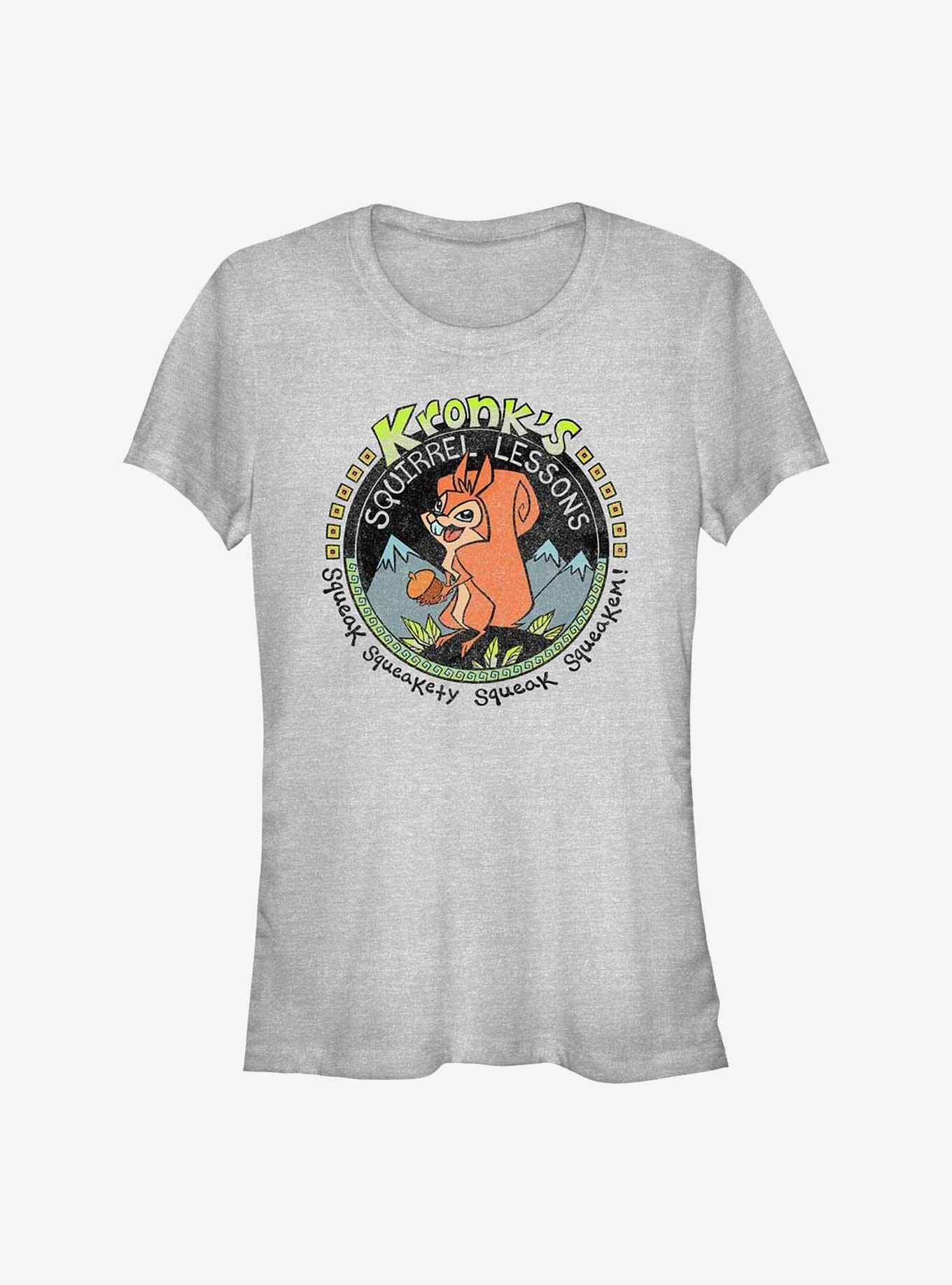 Disney The Emperor's New Groove Kronk's Squirrel Lessons Girls T-Shirt, ATH HTR, hi-res